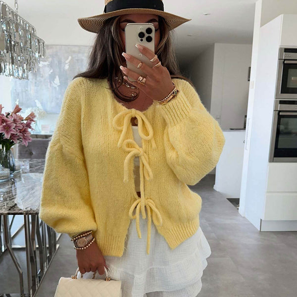 Oversized sleeve cardigan best sale